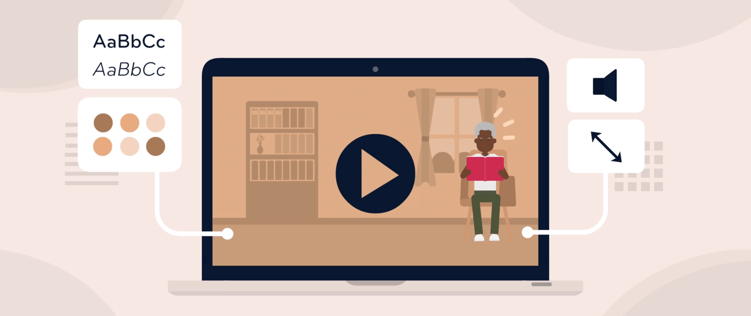An example of contrast use, one of our 6 Design Principles to Take Any Video From Average to Exceptional