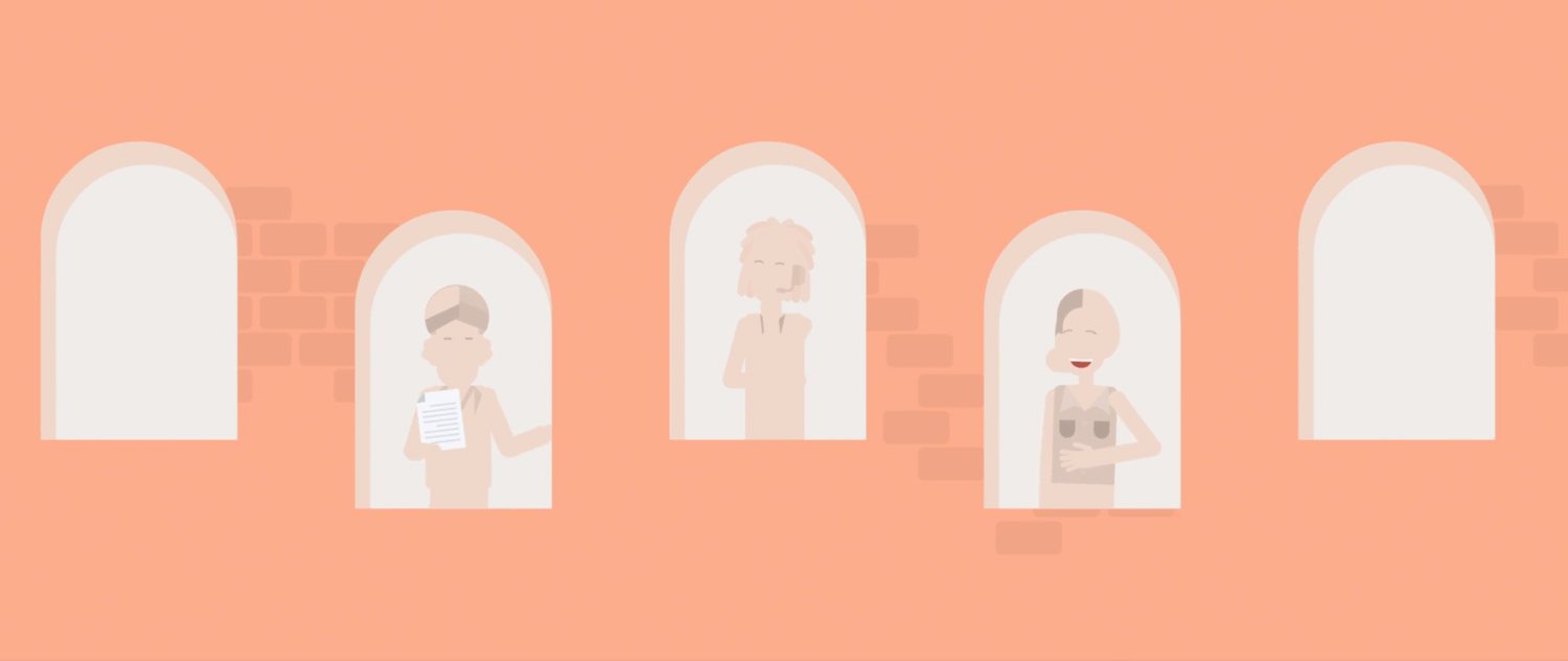 Screenshot of a Sococo virtual office.